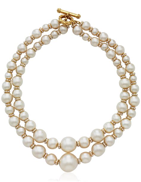 chanel dupe pearl necklace|faux chanel jewelry website.